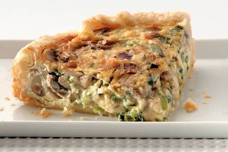 Champignontaart met tijm