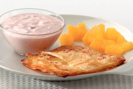 Filokaneelkoekjes met kwark