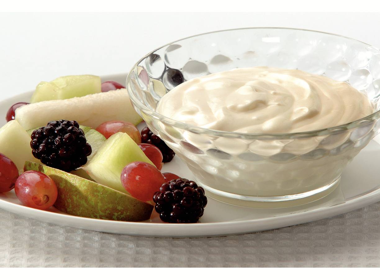 Yoghurt panna cotta met herfstsalade