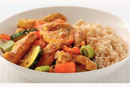 Currykip met ketjaprijst