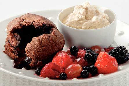 Smeltende chocoladecakejes