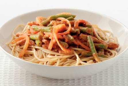 Shoarma-spaghetti