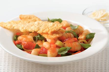 Gnocchi in rijke tomatensaus