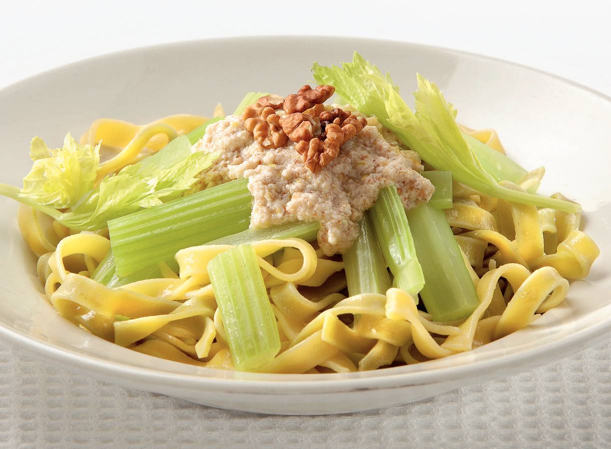 Tagliatelle met walnotensaus