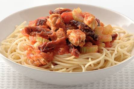 Vegetarische spaghetti bolognese
