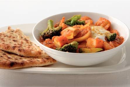 Tikka masala viscurry met zeevruchten