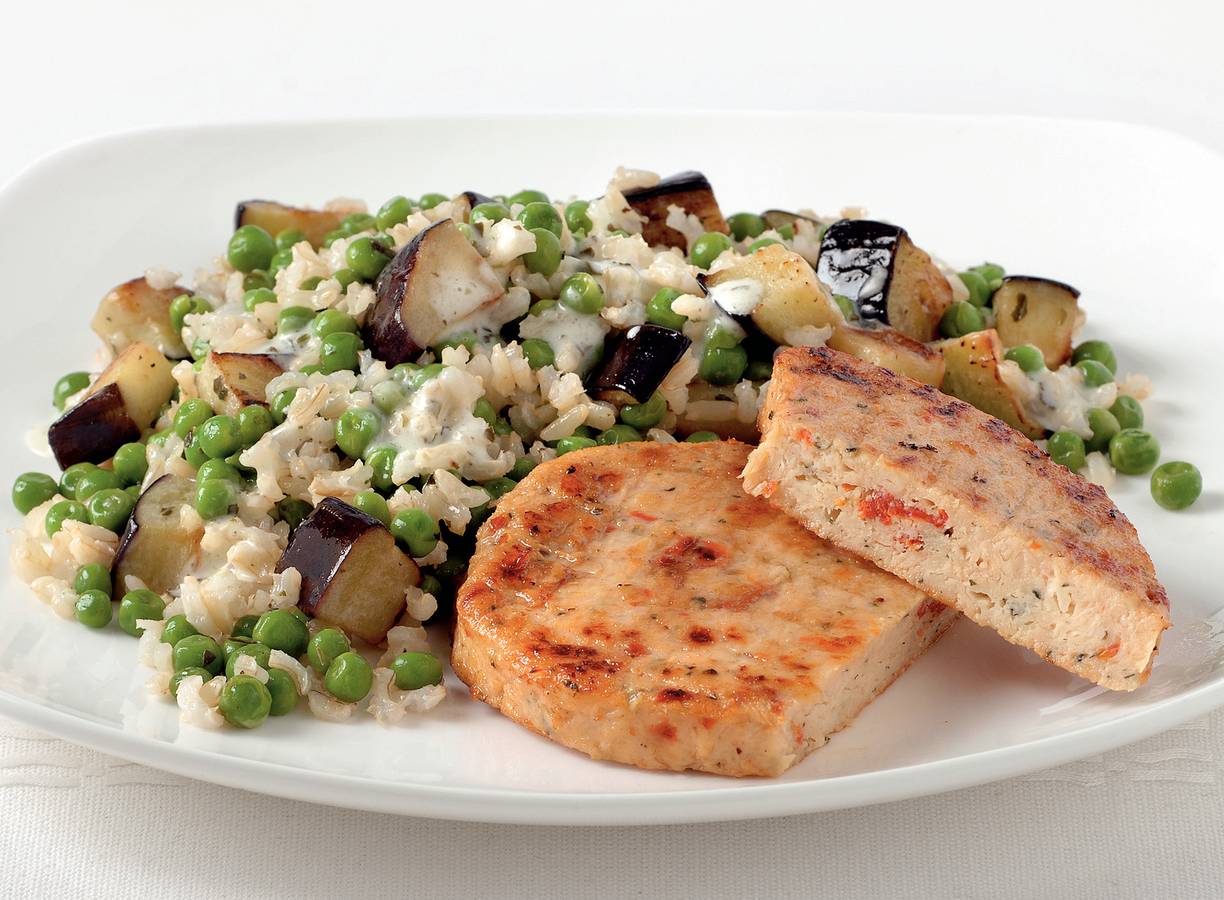 Mediterrane rijst met Valessfilet