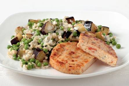 Mediterrane rijst met Valessfilet