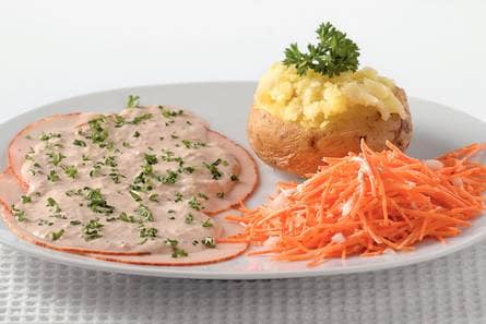 Pollo tonato met frisse salade