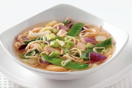 Chinese miesoep met kip