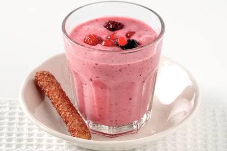 Zo­mer­fruit-va­nil­le­smoot­hie