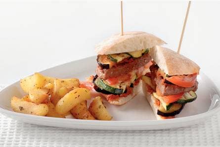 Mediterrane burger