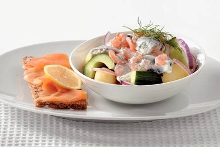 Scandinavische vissalade