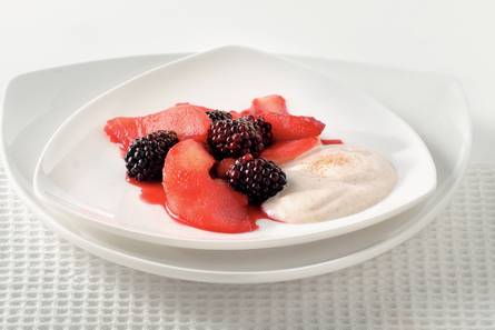 Warme fruitsalade
