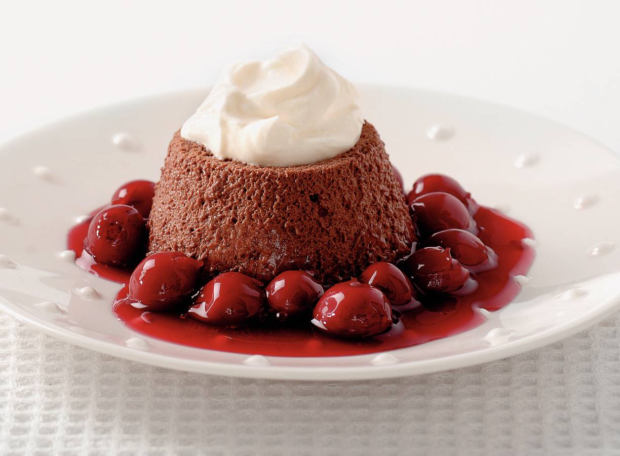 Chocolademousse met gemberroom