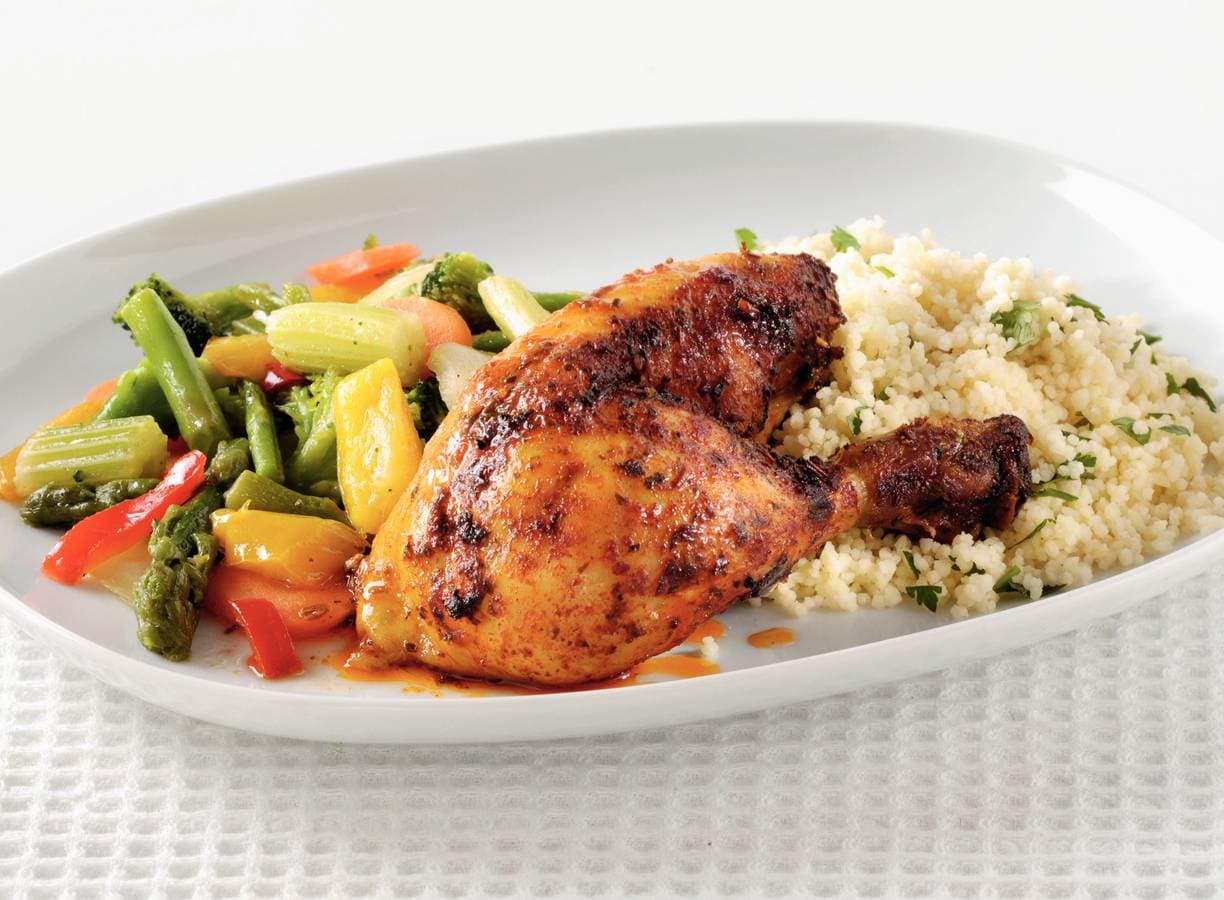 Provençaalse kip met couscous