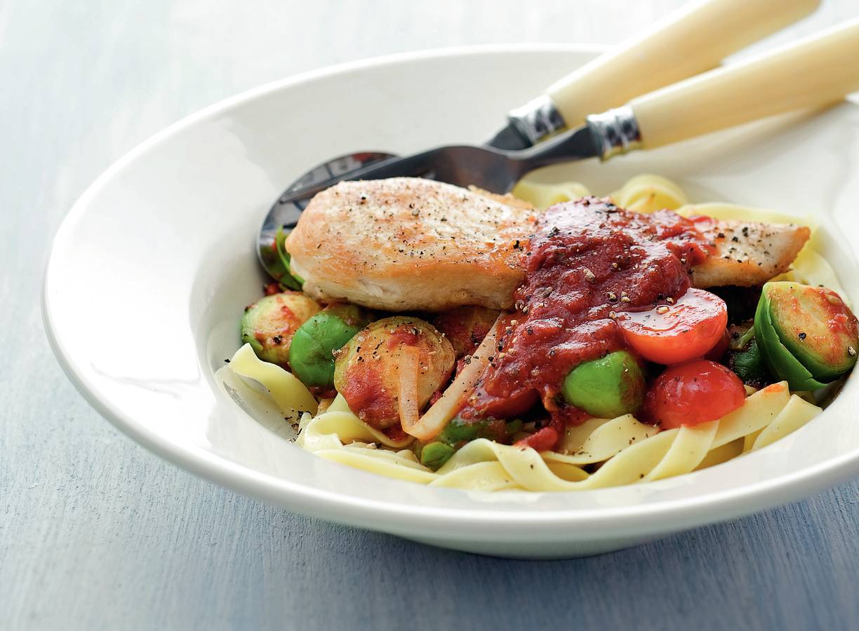Kip in Italiaanse tomatensaus
