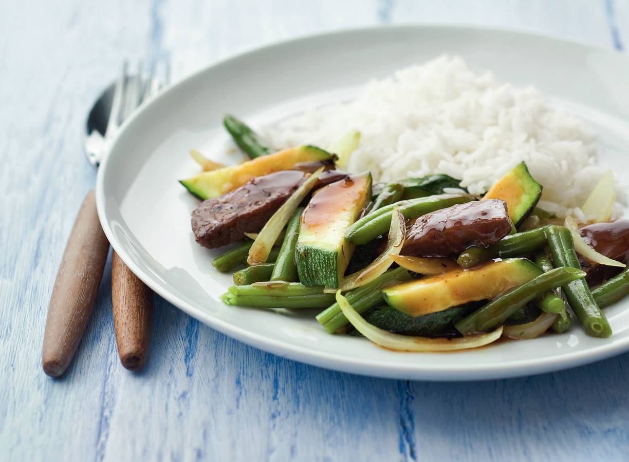 Runderfilet in honing-ketjapsaus