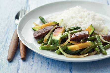 Runderfilet in honing-ketjapsaus