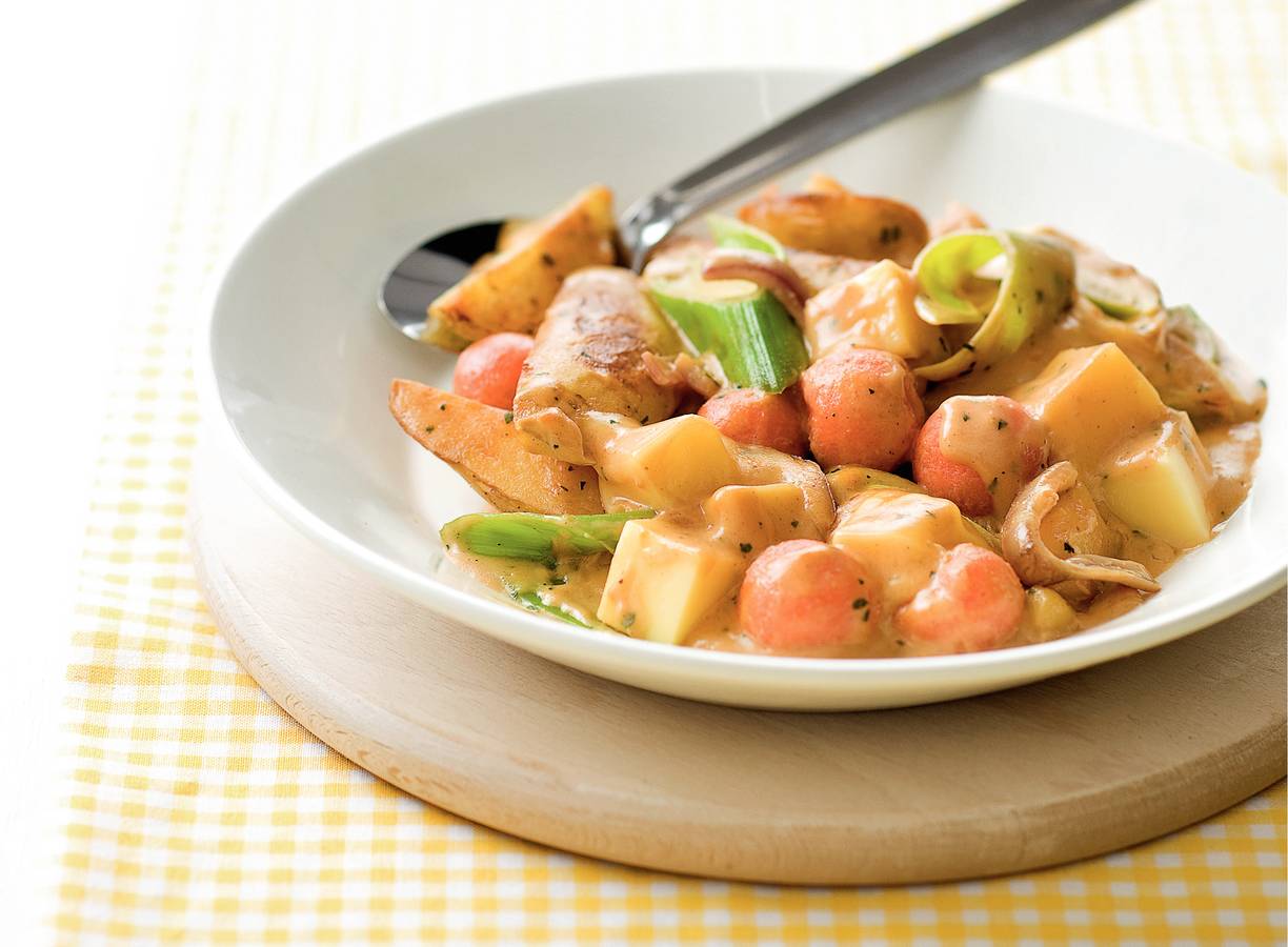 Preipannetje met kaas