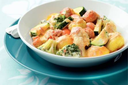 Groentecurry met yoghurt
