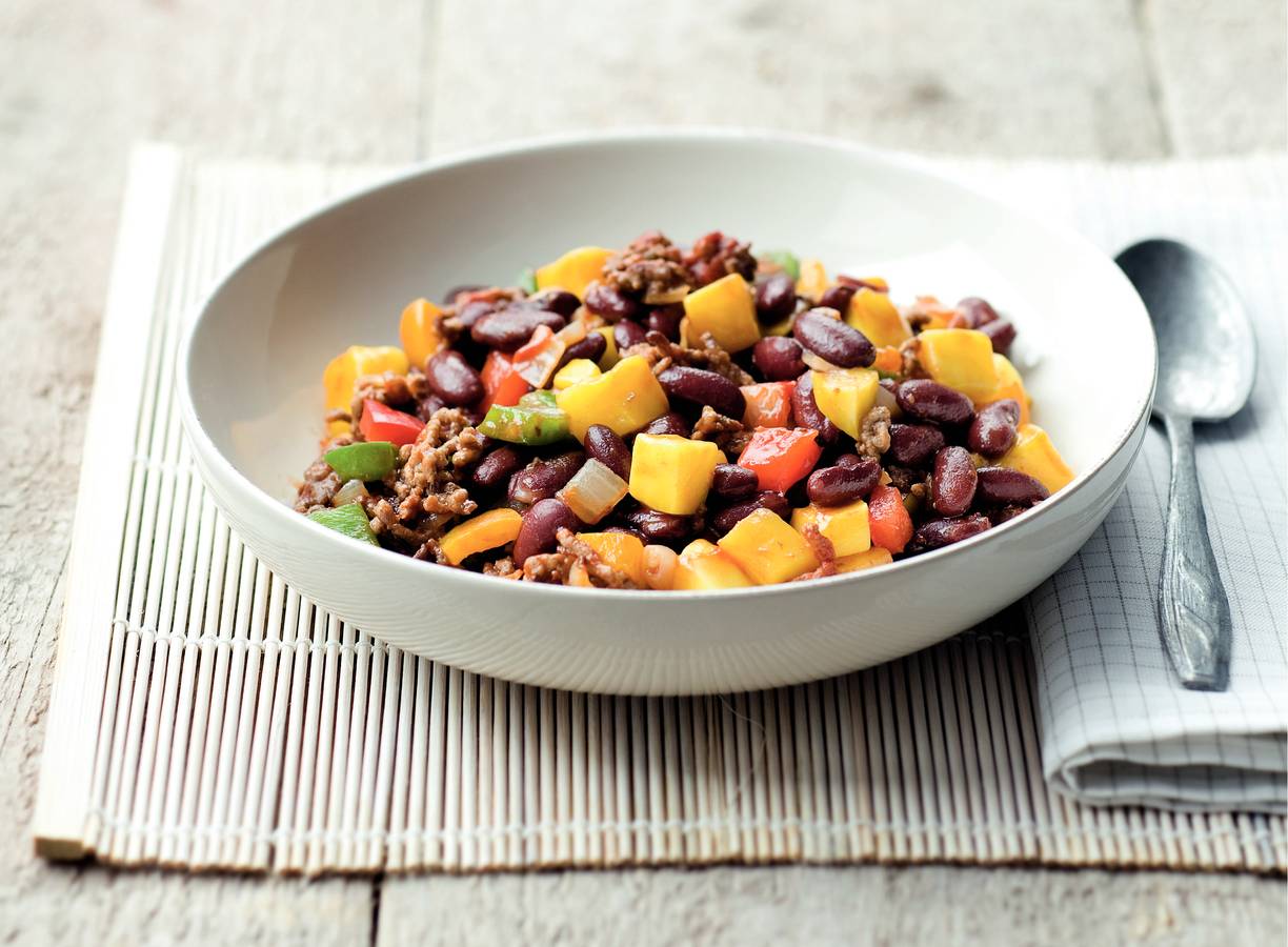 Chili con carne met mango