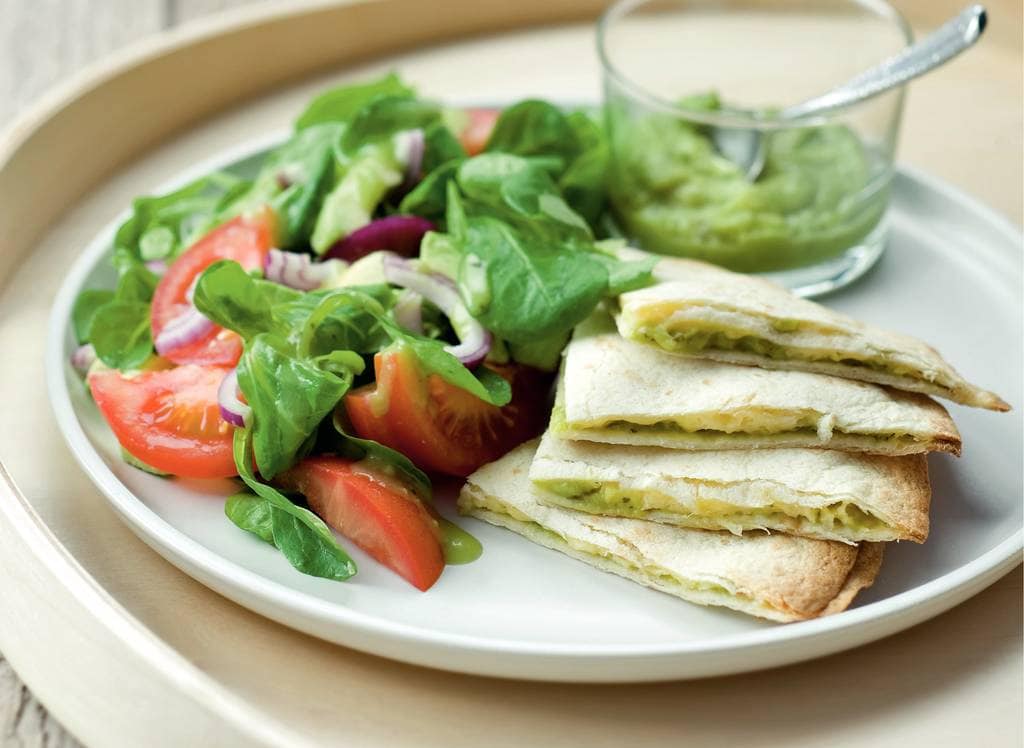 Quesadilla's met kip recept Allerhande Albert Heijn België