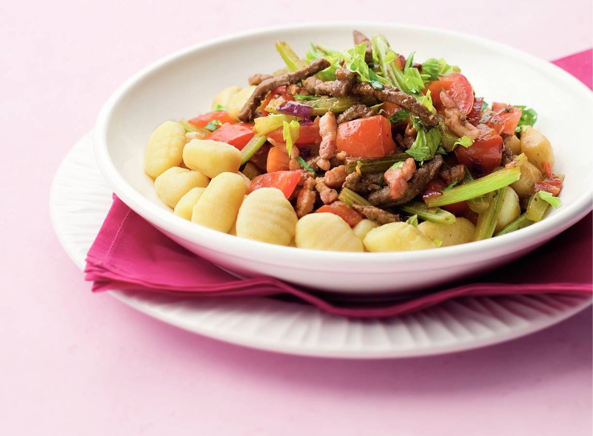 Gnocchi met vleessaus