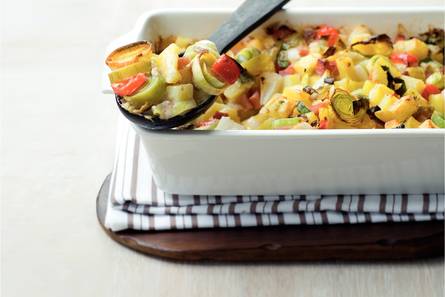 Aardappel-ananasschotel