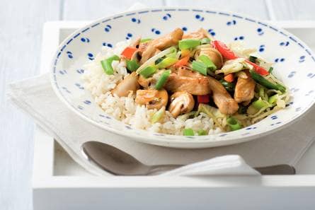 Teriyaki-wokschotel