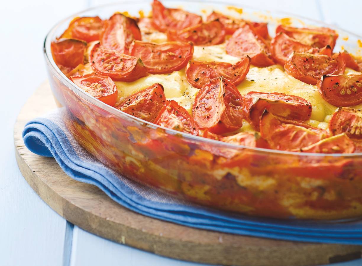 Pastaschotel met surimi