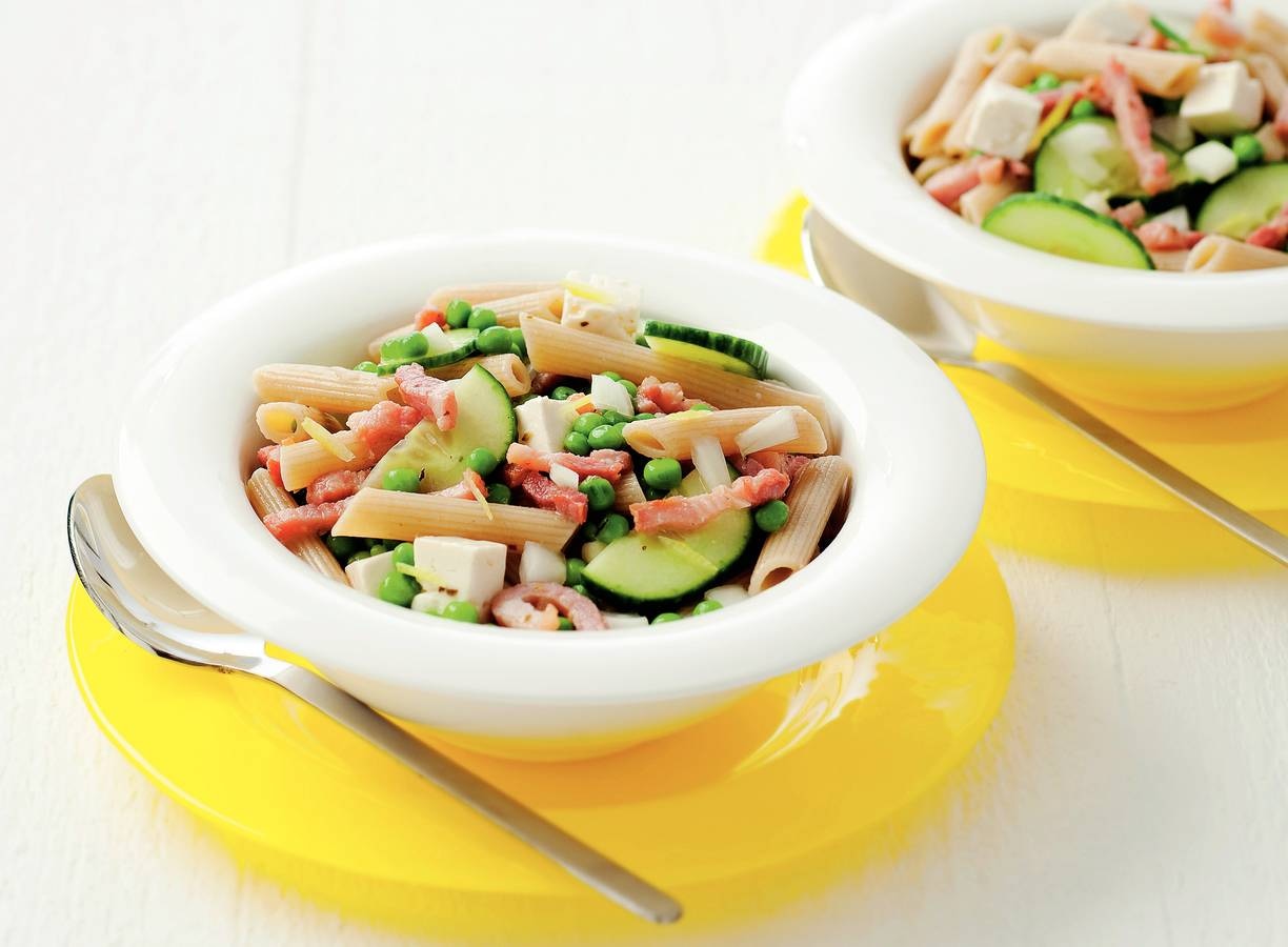 Provençaalse pastasalade