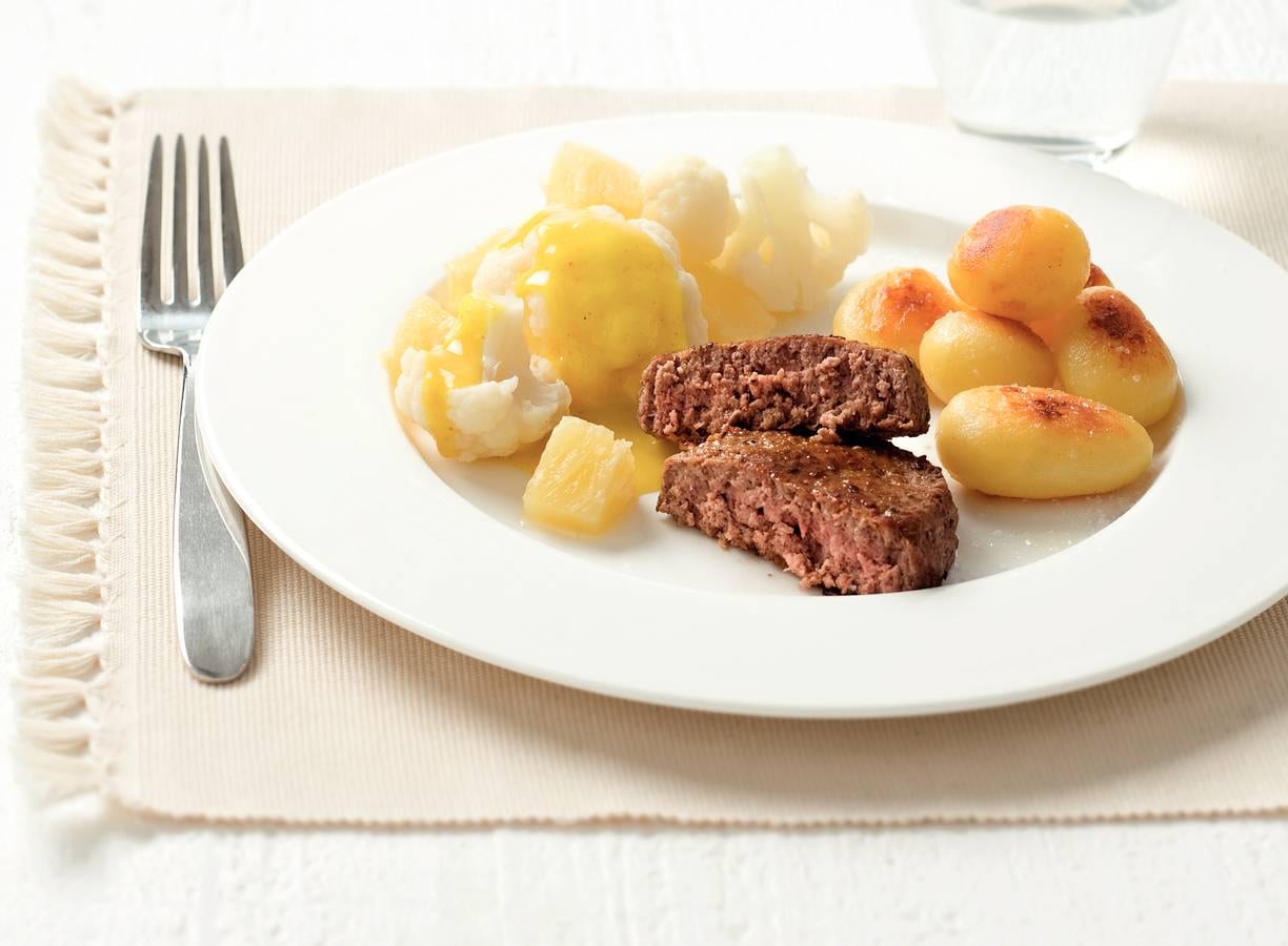 Bloemkool met kerriesaus en tartaar