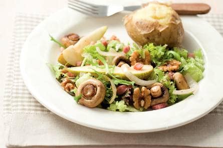 Herfstsalade met peer
