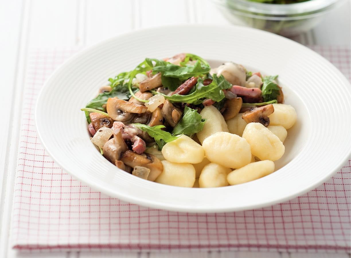 Gnocchi met Provençaalse spekjes