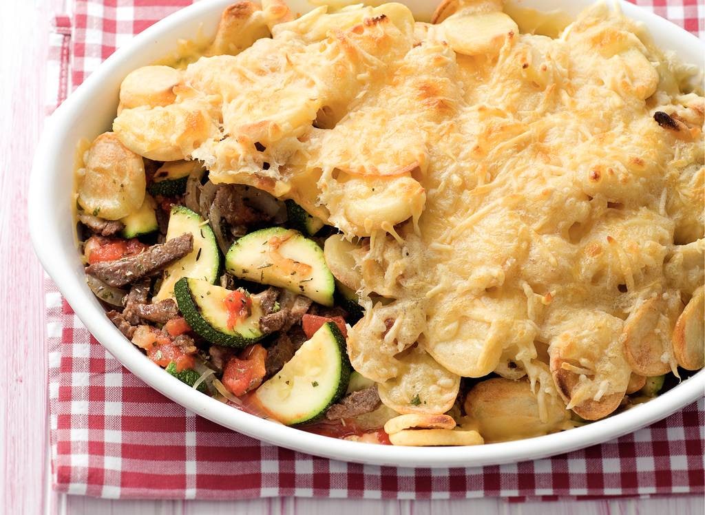 Ovenschotel met courgette