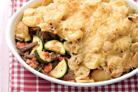 Ovenschotel met courgette