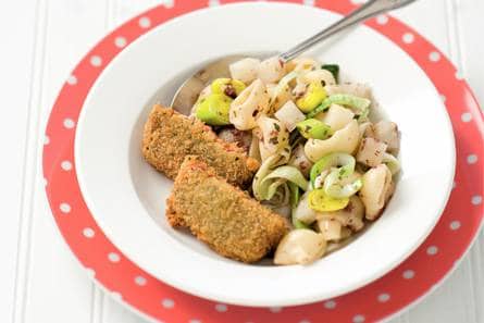 Wintergroentepasta met Toscaanse carré