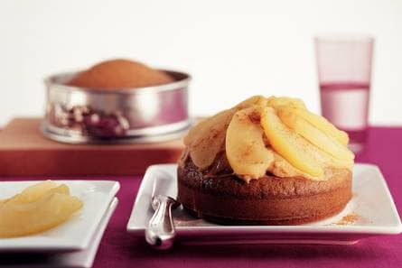 Kruidkoektaart met mascarpone en appel