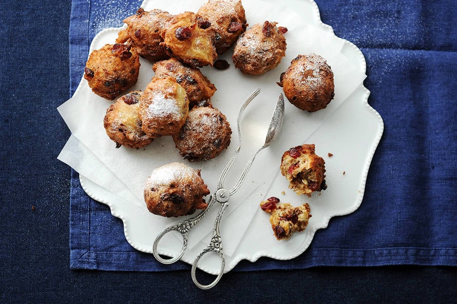 Cranberrybollen met pecannoten