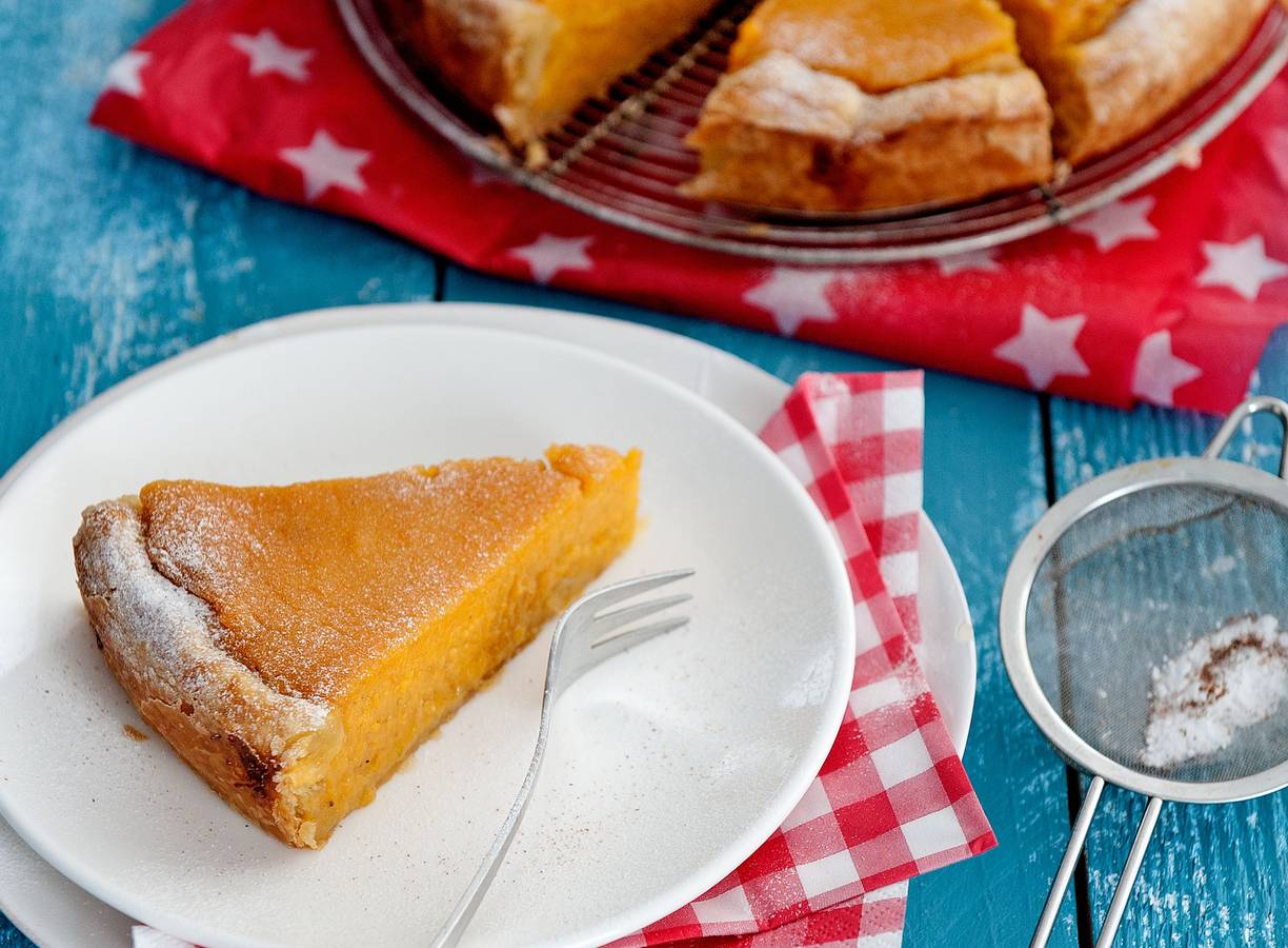 Amerikaanse zoete-aardappeltaart