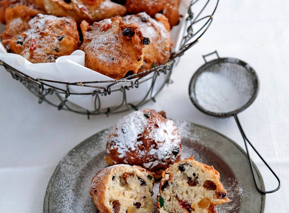 Goedgevulde oliebollen