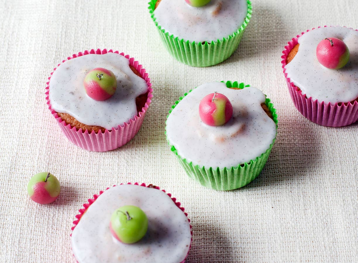 Appel-kaneelcupcakes