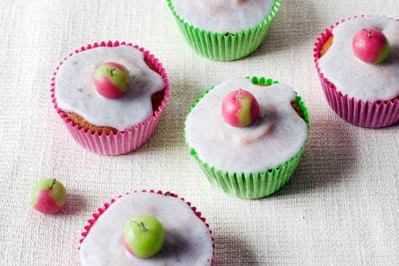 Appel-kaneelcupcakes