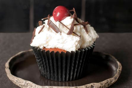Schwarzwalder-cupcakes