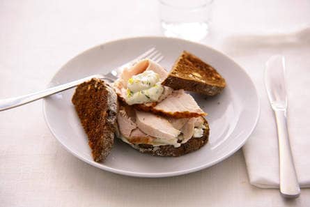 Kalkoensandwich met dragonmayonaise