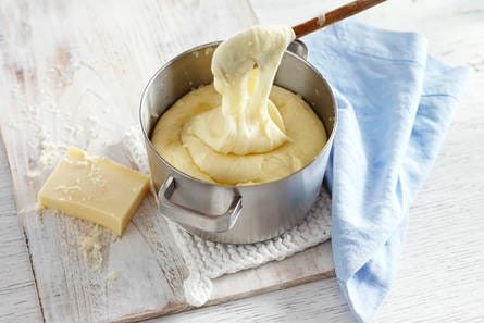 Franse aardappel-kaaspuree