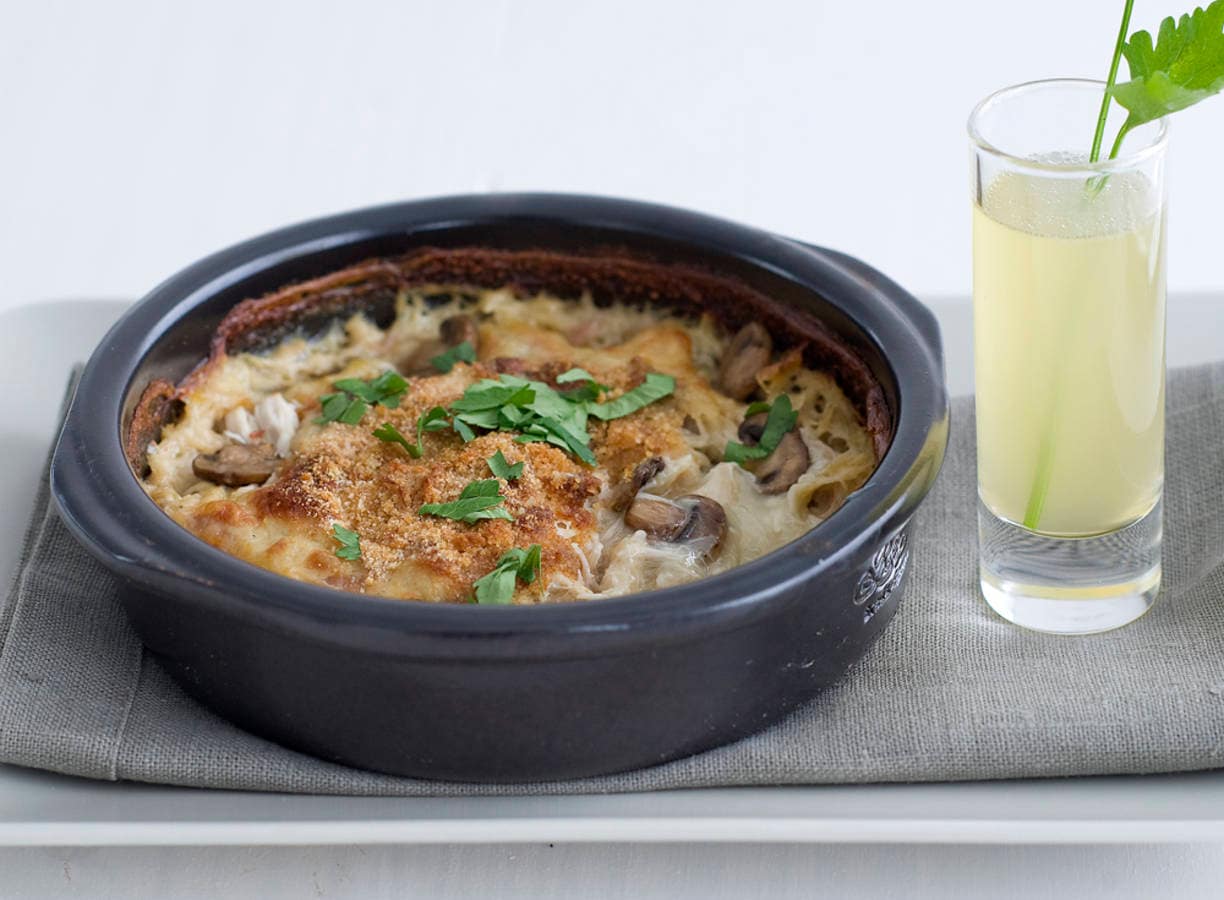 Kippenragoutgratin
