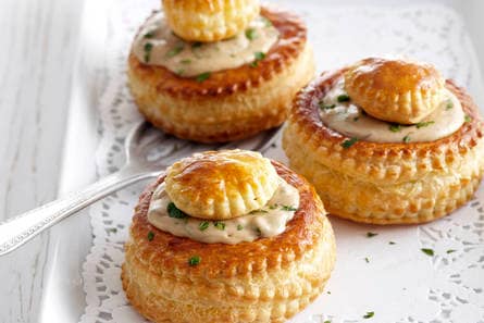 Pasteitje met ragout