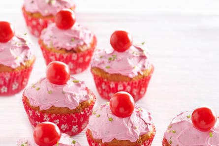 Cupcakes met spek en bieslook